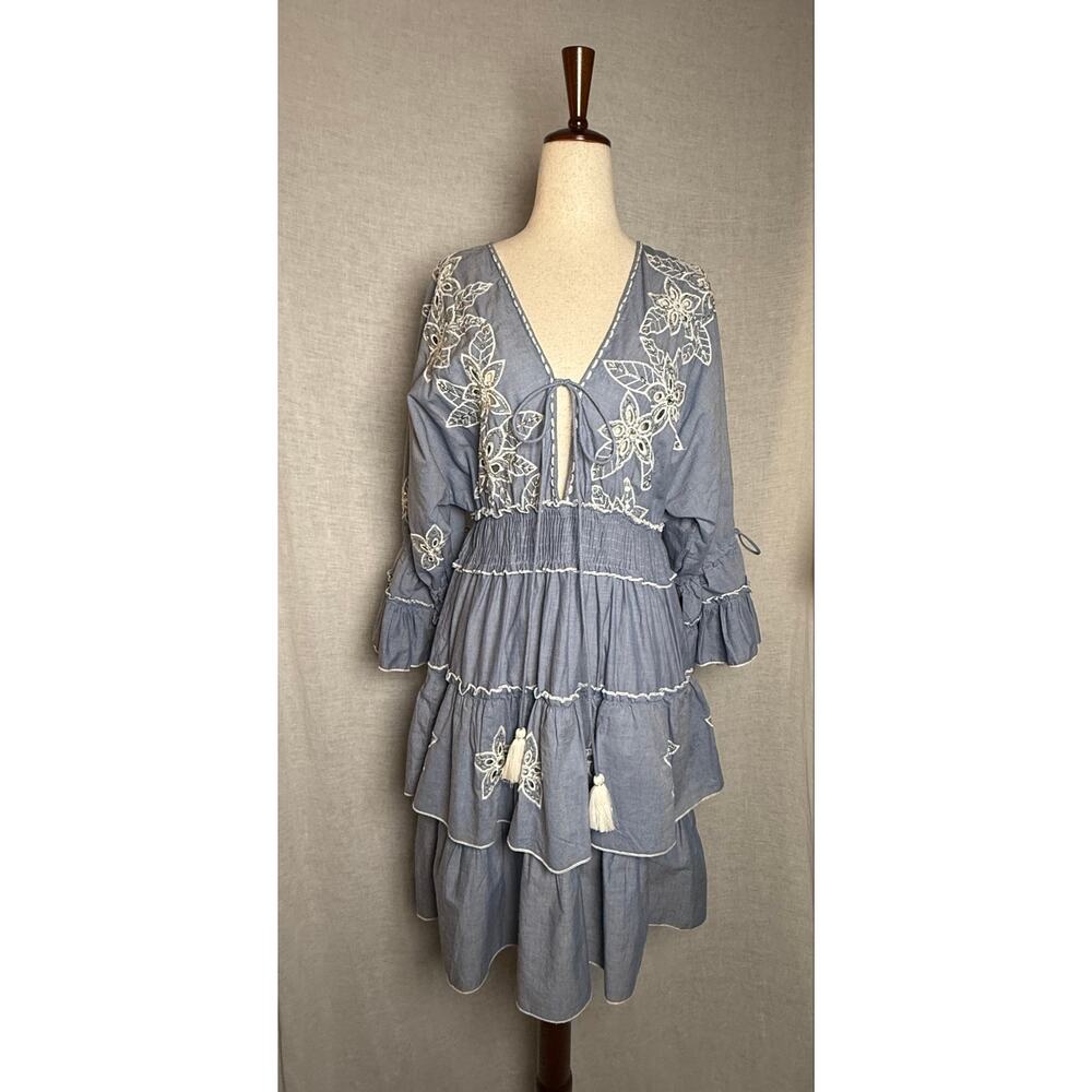 Anisa Spain Boho Peasant Style Dress
Size S/M